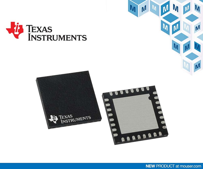 TI LMG341xR050 GaN Power Stage, Available at Mouser